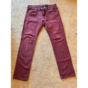 H&M Divided Men’s Maroon Jeans Size 32